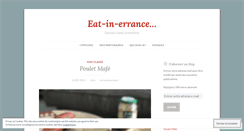 Desktop Screenshot of eatinerrance.com